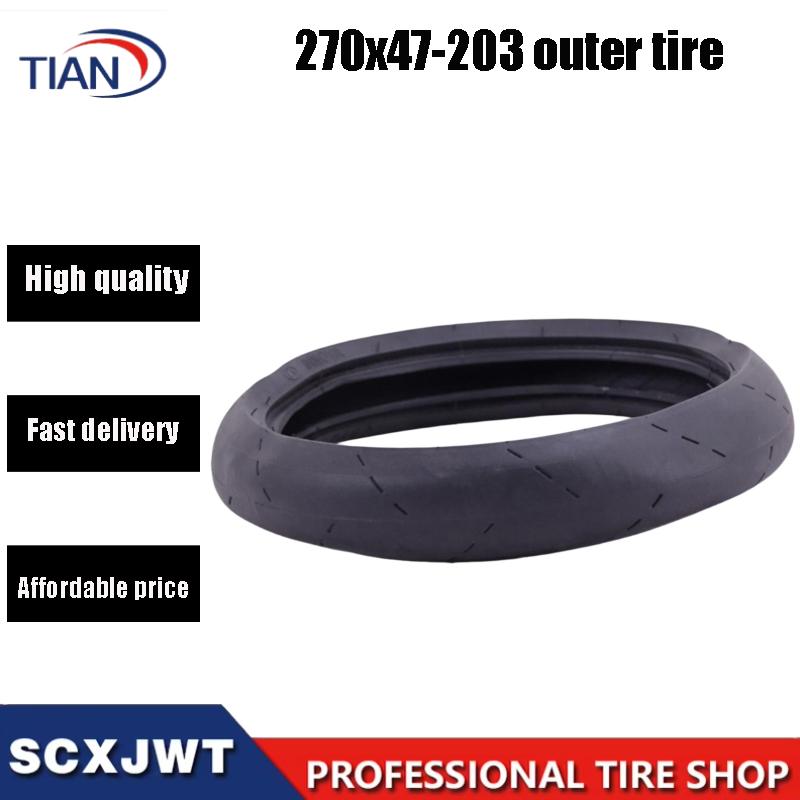 Scooter Tire - 270x47-203の厚みのある耐摩耗性タイヤは、6インチ電動スクーターの交換用です。