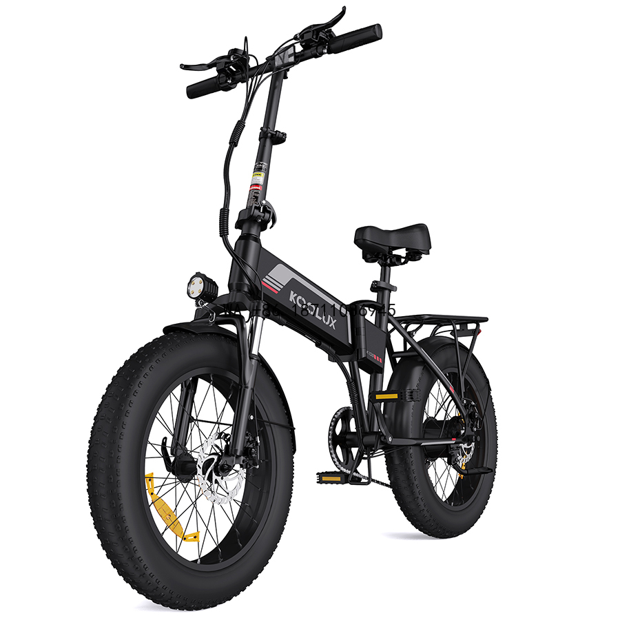 Electric Scooter 500W - EU PL倉庫 500Wファットバイク 48V折りたたみ式マウンテン電動自転車（大人用）