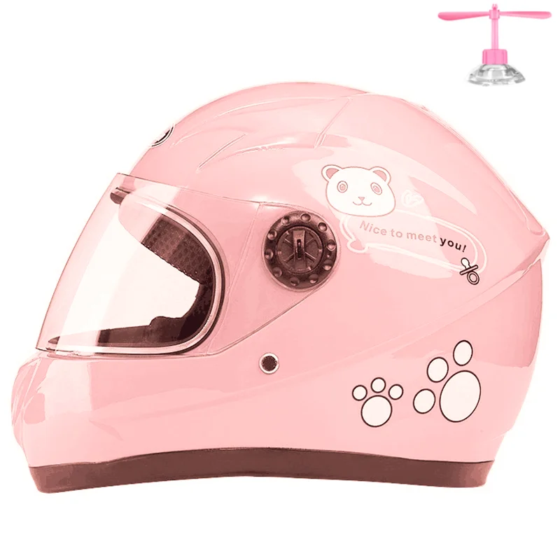 子供用オートバイヘルメット 3-9歳 フルシェルバイクスクー - Scooter Helmet Set のレビューと価格