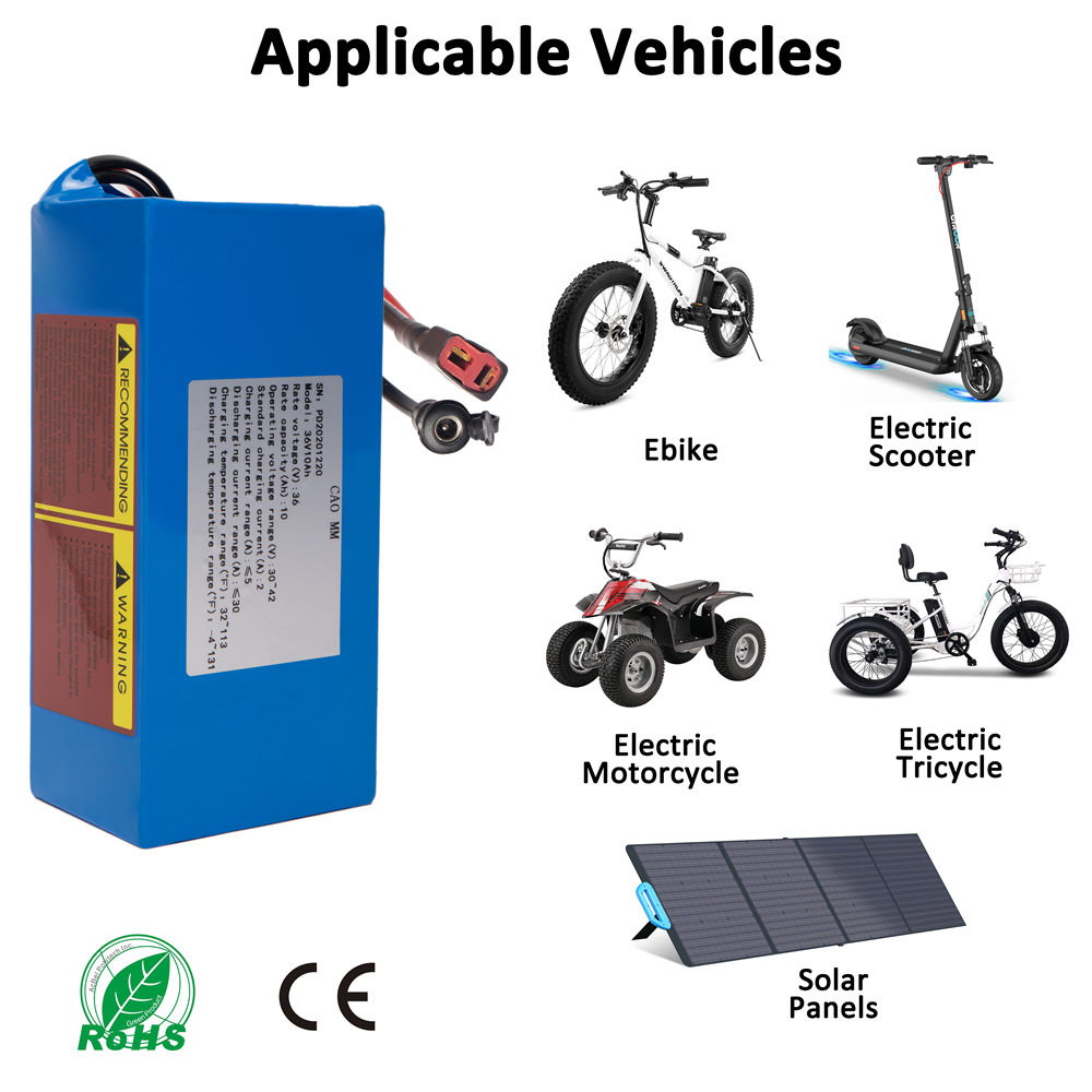 電動自転車リチウムバッテリーパック、36V 48V 52V  - Electric Scooter Charger のレビューと価格