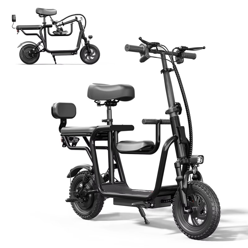 大人用シート付きスペースウォーク電動スクーター。48Vバッテ - Scooter Tire のレビューと価格