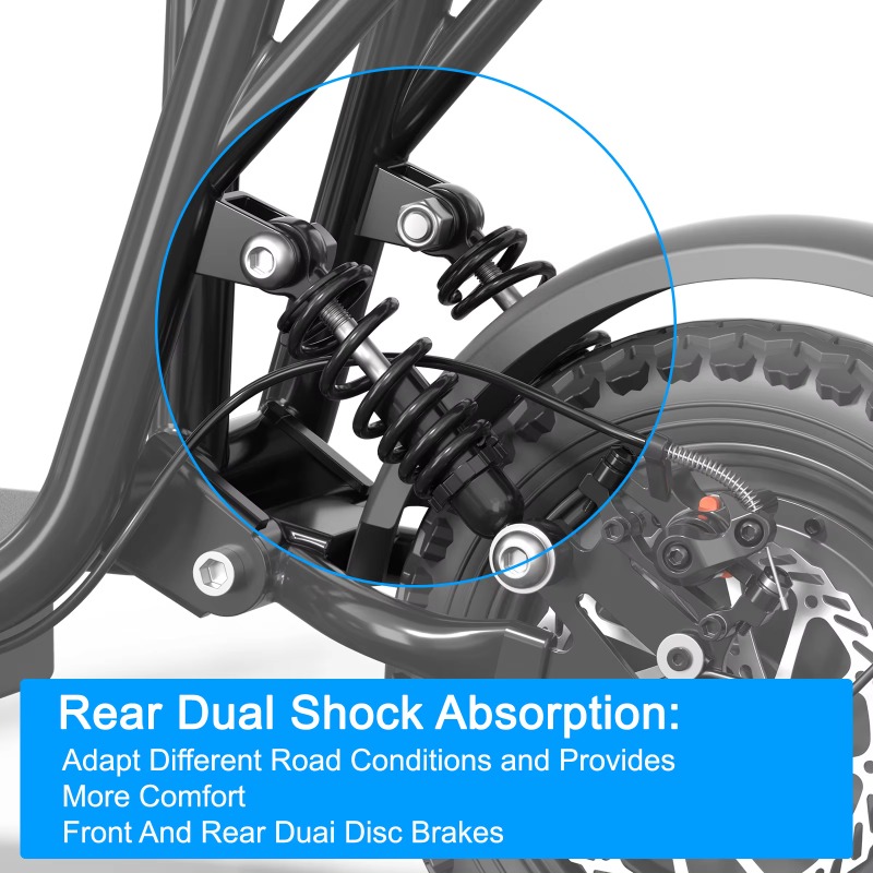 大人用シート付きスペースウォーク電動スクーター。48Vバッテ - Scooter Tire のレビューと価格
