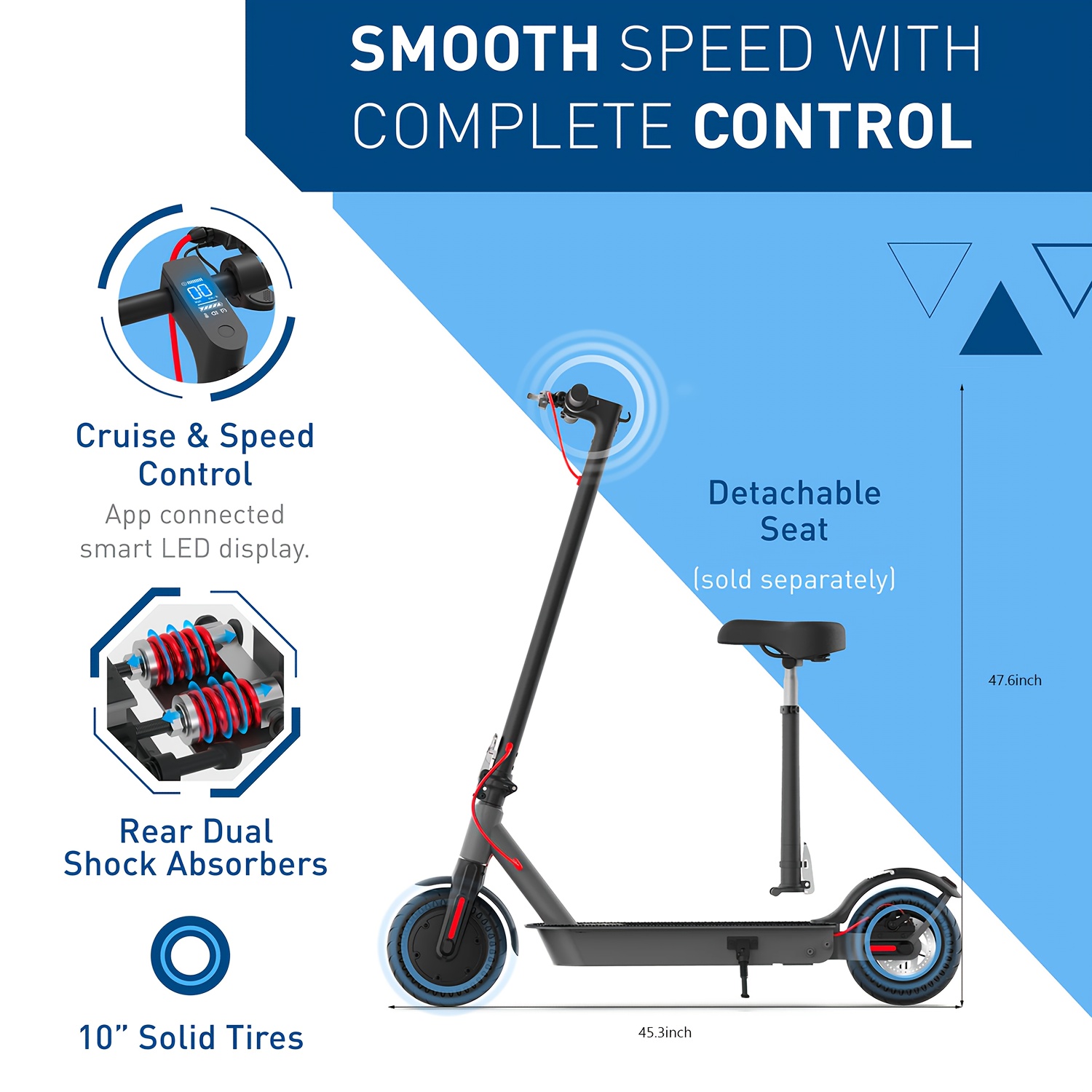 Hiboy S2 Pro 500W 大人用電動スクーター、時 - Electric Scooter 500W のレビューと価格