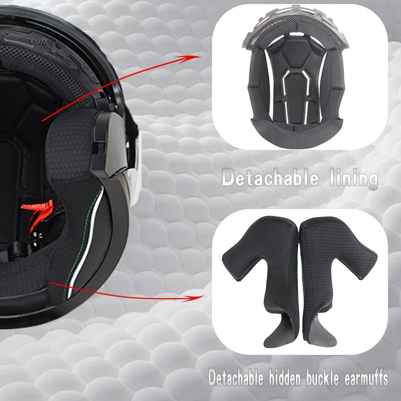 715 オートバイ オープンフェイスヘルメット 男女兼用 ダ - Scooter Helmet Set のレビューと価格
